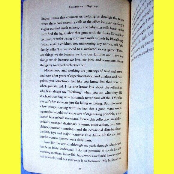 Book - Just Let Me Lie Down: Necessary Terms for the Half-Insane Working Mom - Picture 9 of 12